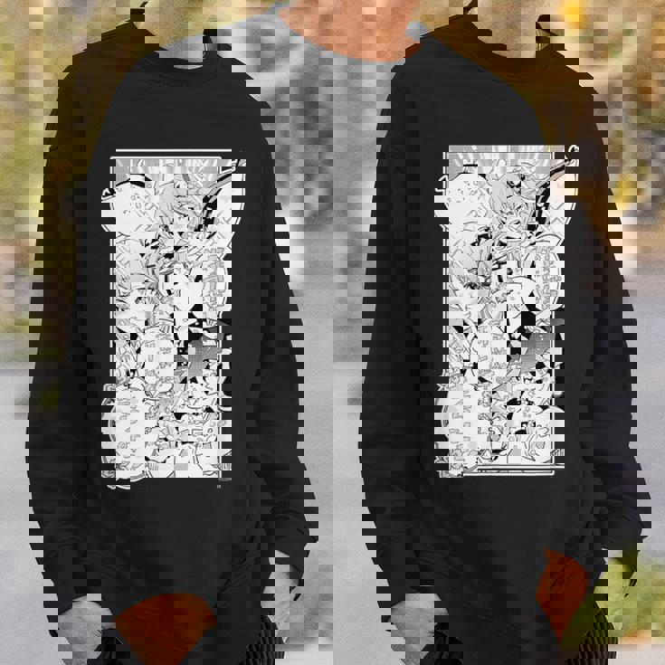 【さくらみこ】『ヤマト神想怪異譚』漫画コマtシャツ（本人セレクト 日本語） スウェットシャツ 彼への贈り物