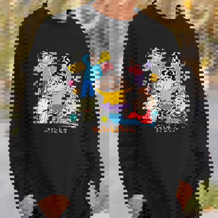 【まんが】クレヨンしんちゃん 野原一家 スウェットシャツ 彼への贈り物