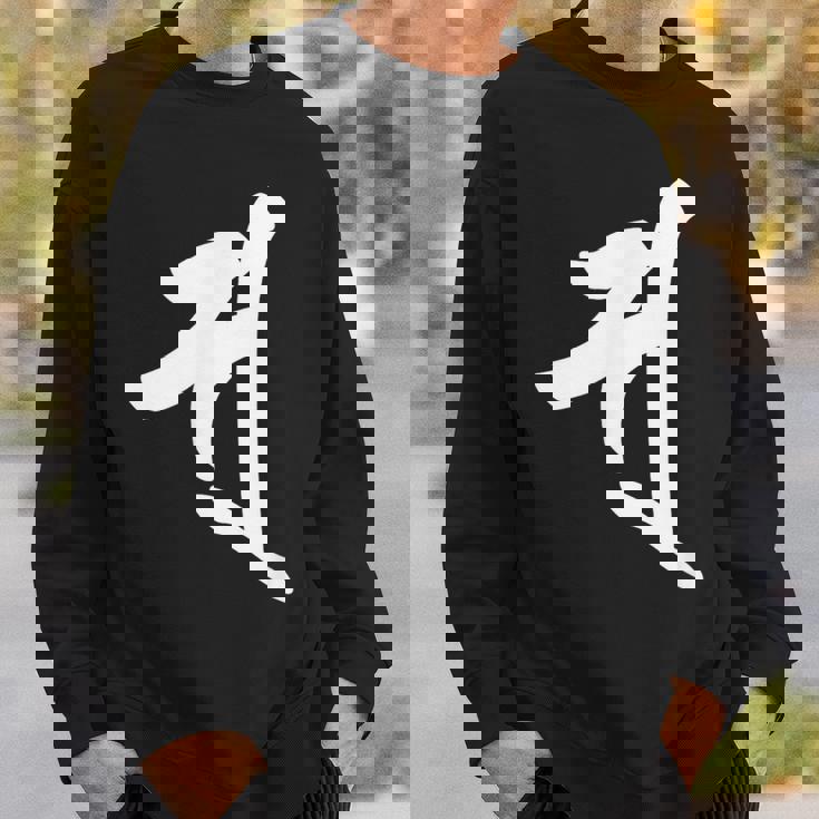 【ソ】梵字 弁財天 手書き 悉曇文字 古代文字 仏教 グッズ 守護神 開運 守護梵字 お守り スピリチュアル お寺 スウェットシャツ 彼への贈り物