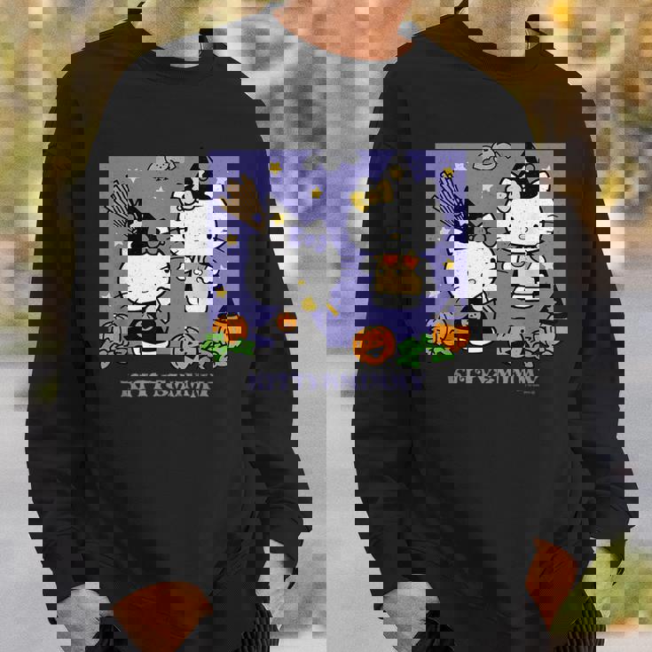 【ハロウィン特集】Usデザイン ハローキティ ミミィと一緒 スウェットシャツ 彼への贈り物