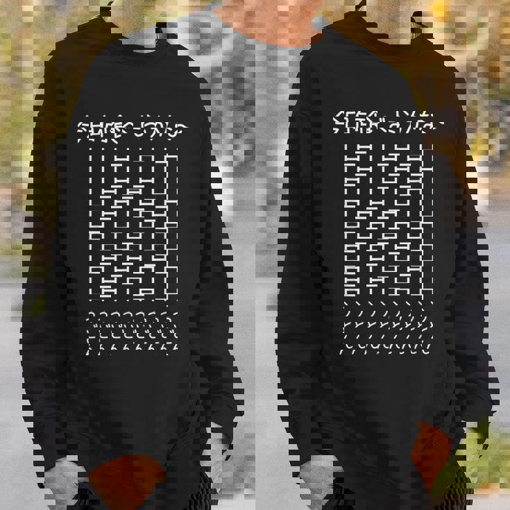 【今日何食べようかな うどん】あみだくじ 遊び心 おもしろ 面白い ユーモア ギャグ ネタ ウケ狙い 笑える 変な スウェットシャツ 彼への贈り物