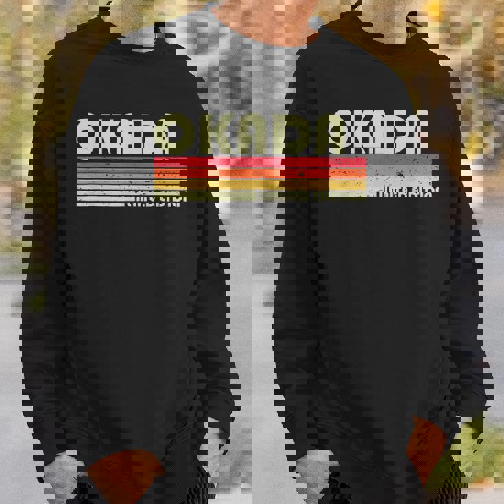 【岡田 おかだ】名前 名字 家族お揃い ギャグ ネタ ウケ狙い 贈り物 ギフト 面白い おもしろ スウェットシャツ 彼への贈り物