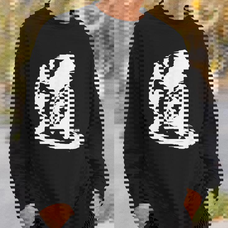 【道】一文字 漢字 日本語 毛筆 書道 筆文字 言葉 和柄 日本 かっこいい お土産 海外 おもしろ 面白い 文字入り スウェットシャツ 彼への贈り物