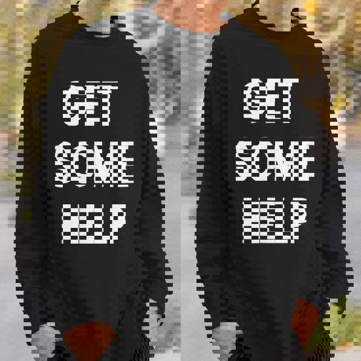 いくつかのヘルプを スウェットシャツ 彼への贈り物