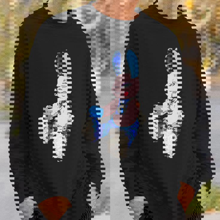 うさぎ星人２号 スウェットシャツ 彼への贈り物