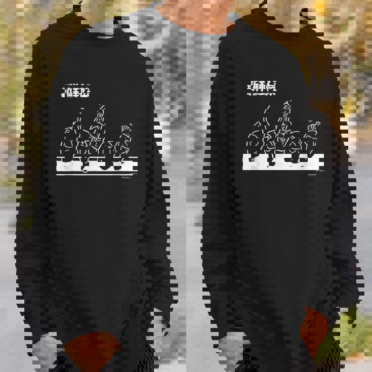 うさまる 新鮮野菜 ダークカラー スウェットシャツ 彼への贈り物