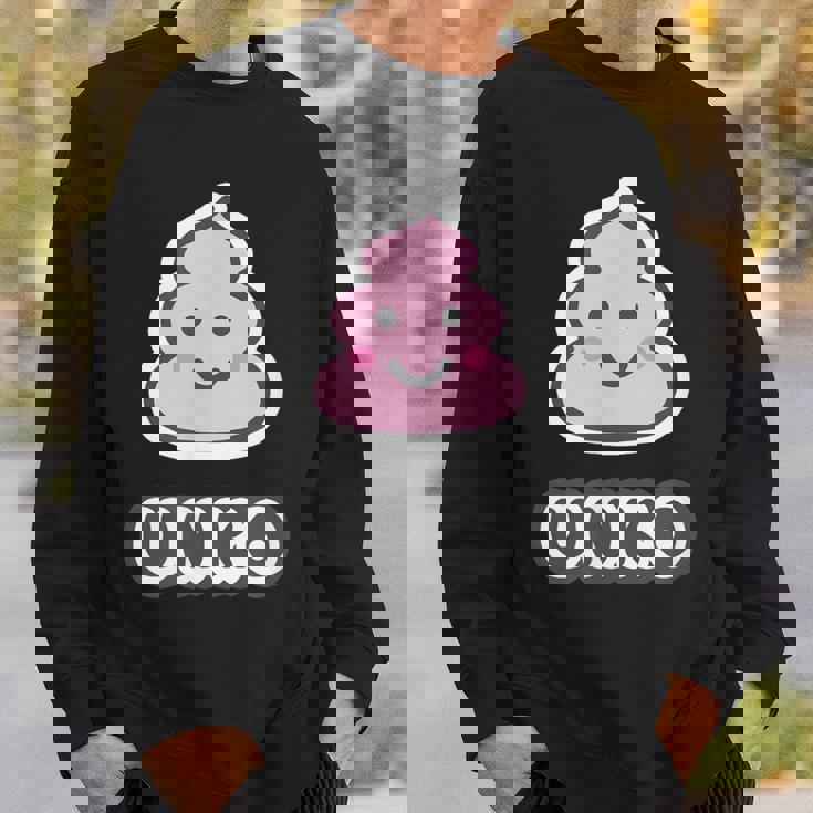 うんこ くん【Unko】うんち ポップ ゆるくて かわいい キャラクター イラスト スウェットシャツ 彼への贈り物