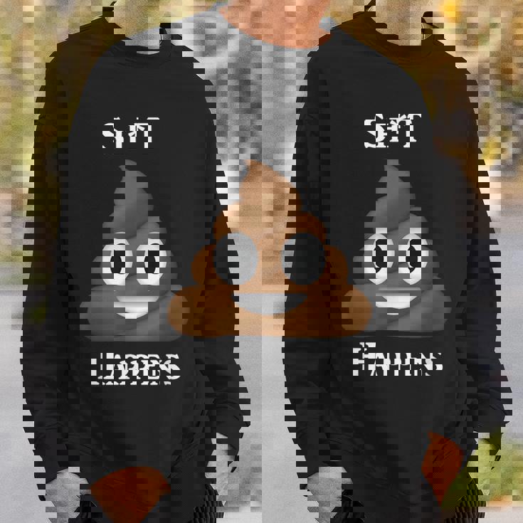 うんちパイル Happensmiling Happy スウェットシャツ 彼への贈り物