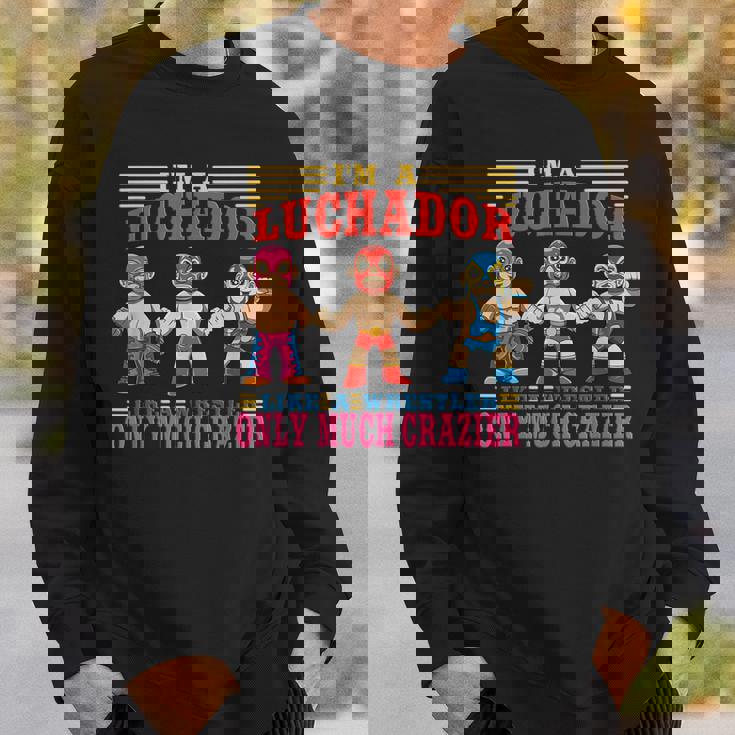 おかしなプロレス ルチャ・リブレ・ルチャドール スウェットシャツ 彼への贈り物