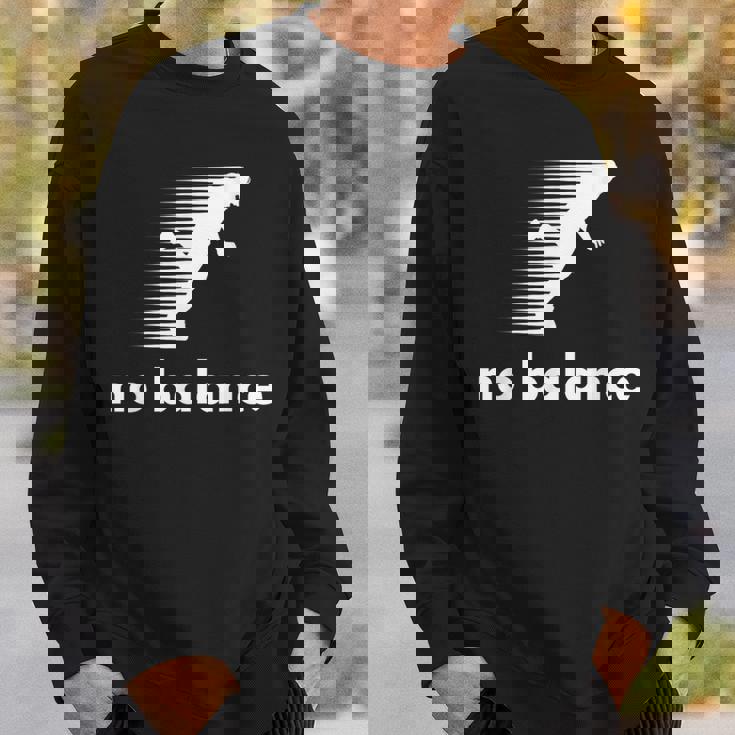 おかしな言い方 ノーバランス アンバランス クール スウェットシャツ 彼への贈り物