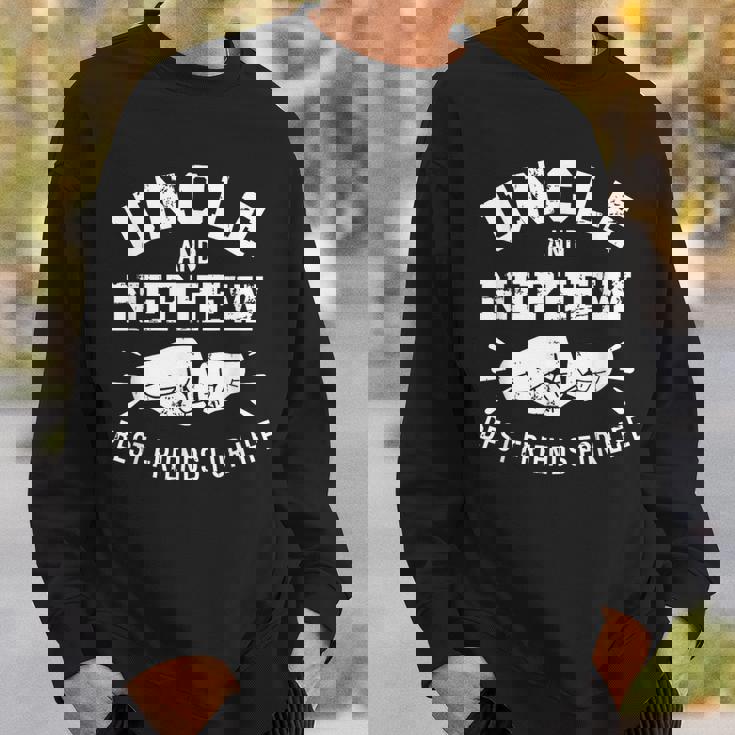 おじさんと甥っ子の一生の友 スウェットシャツ 彼への贈り物