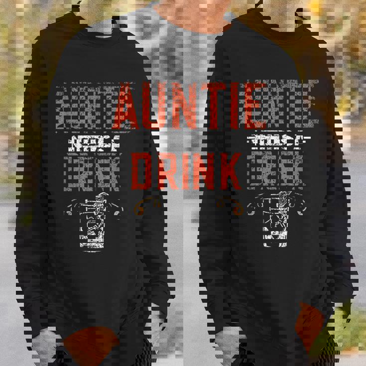 おばちゃんに一杯 酒飲み アルコール 飲酒 パーティー ドリンク スウェットシャツ 彼への贈り物