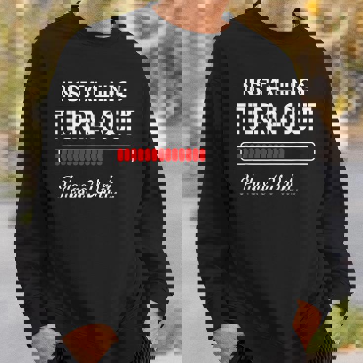 おもしろバレエレッスン設置 ターンアウトクラス かわいい スウェットシャツ 彼への贈り物