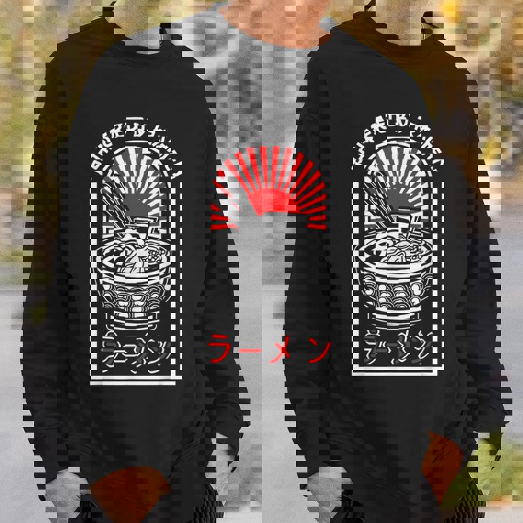 おもしろラーメン 和風丼 箸 スウェットシャツ 彼への贈り物