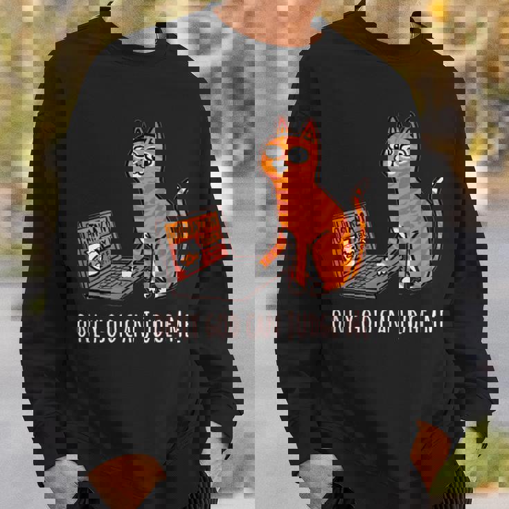 おもしろ猫 通販 イラスト グラフィック スウェットシャツ 彼への贈り物