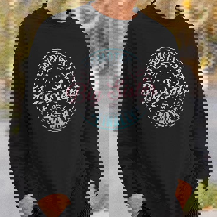 お姉さんに昇格 ついにest 2025 ついにbigis 2025 スウェットシャツ 彼への贈り物