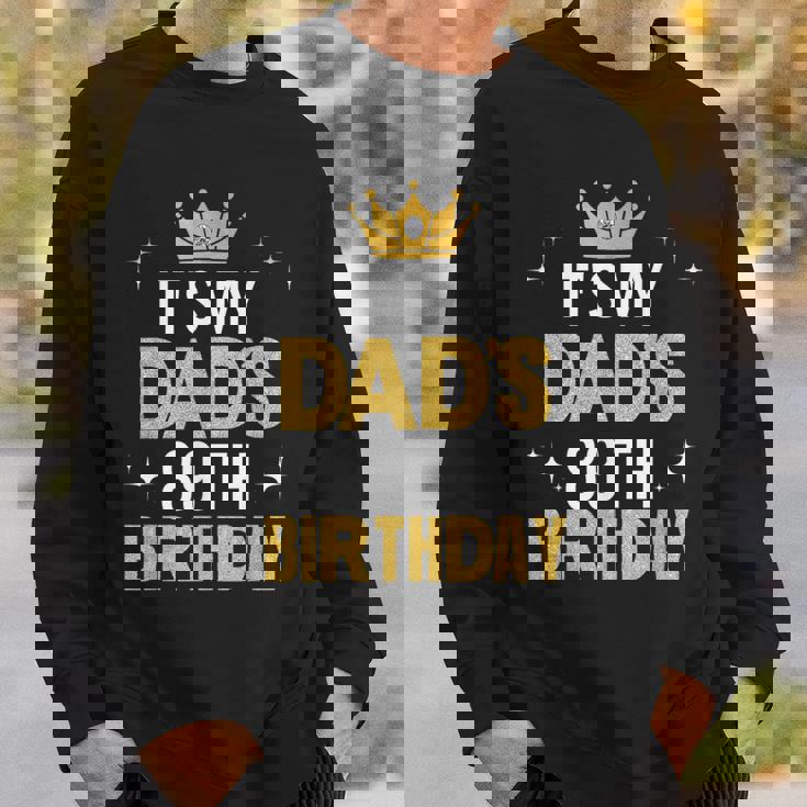 お父さんの89歳の誕生日アイデアハッピーファニー スウェットシャツ 彼への贈り物