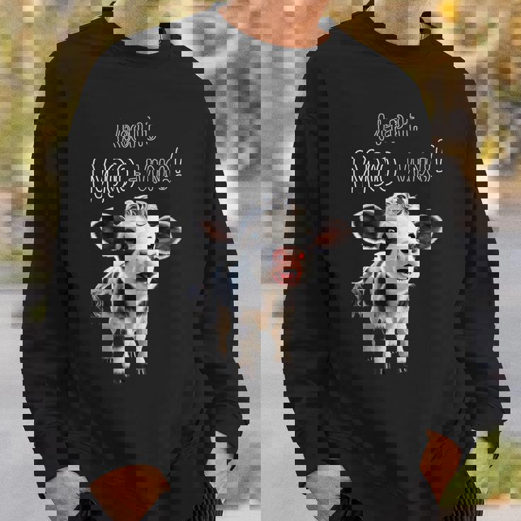 かわいい ホルスタイン 牛 の 赤ちゃん – Keep It Mooving スウェットシャツ 彼への贈り物