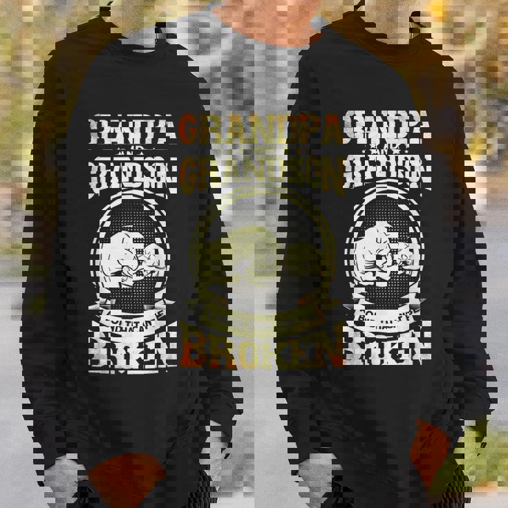 かわいいおじいちゃん 孫 おじいちゃんと孫 スウェットシャツ 彼への贈り物