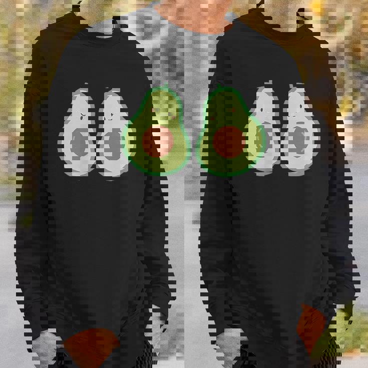 かわいいアボカド スウェットシャツ 彼への贈り物