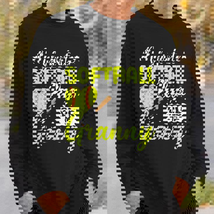 かわいいソフトボール グラニー スポーツ チームプレーヤー スウェットシャツ 彼への贈り物