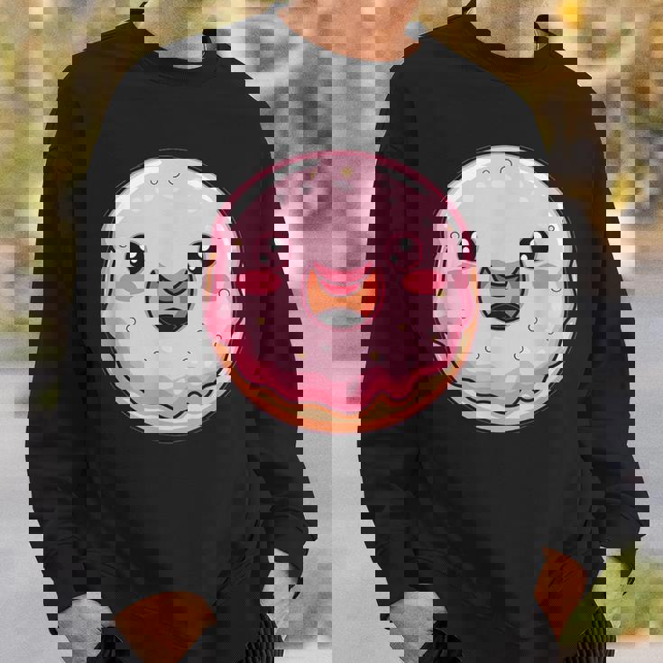 かわいいドーナツ I キッズ ドーナツ スウェットシャツ 彼への贈り物