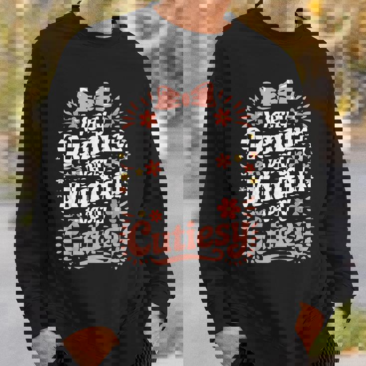 かわい子ちゃんの服はとても控えめで、とてもマインドフルで、とてもかわいいです。 スウェットシャツ 彼への贈り物