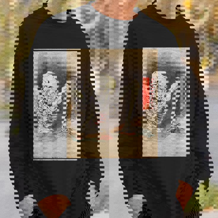 がしゃどくろ【日本の妖怪シリーズ】 スウェットシャツ 彼への贈り物