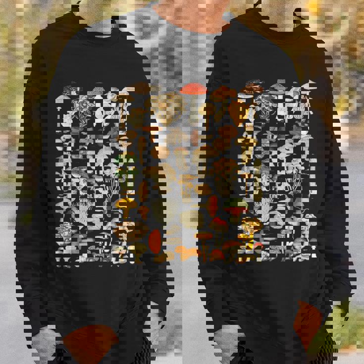 きのこシャツ菌類菌類採食きのこささやき Kinoko Koibito Gifuto スウェットシャツ 彼への贈り物