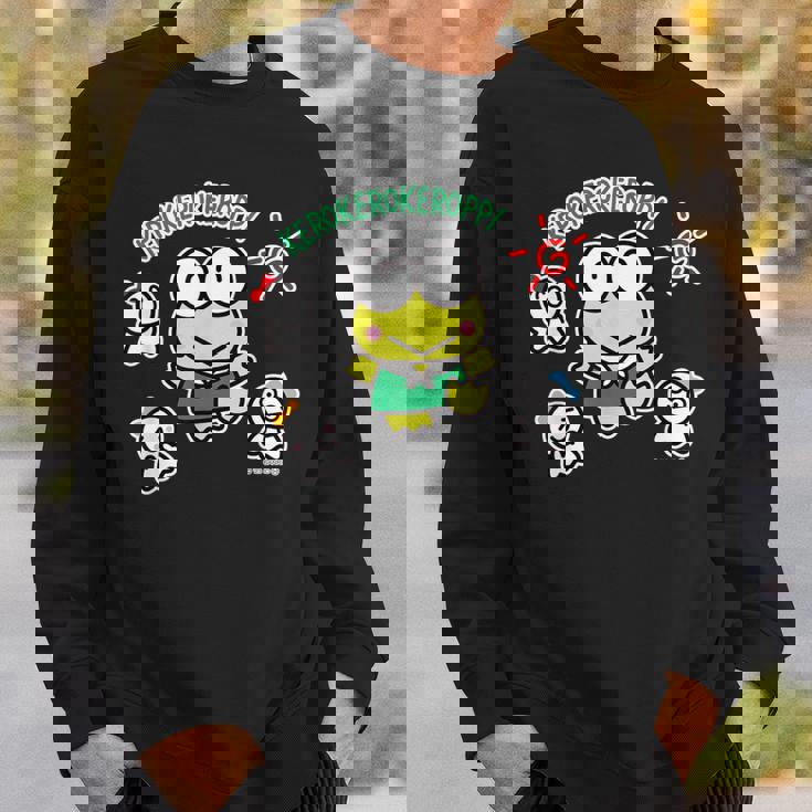 けろけろけろっぴ てるてるぼうず ダークカラー スウェットシャツ 彼への贈り物