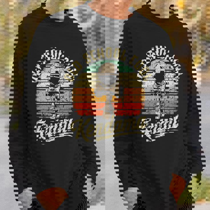 けん玉 ヴィンテージ サンセット デザイン レトロ 剣玉 スピリット オブ けん玉 スウェットシャツ 彼への贈り物