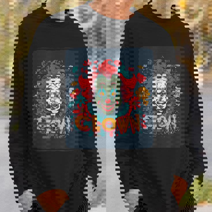 このグーフィーピエロコスチュームで一日を明るくしましょう。 スウェットシャツ 彼への贈り物