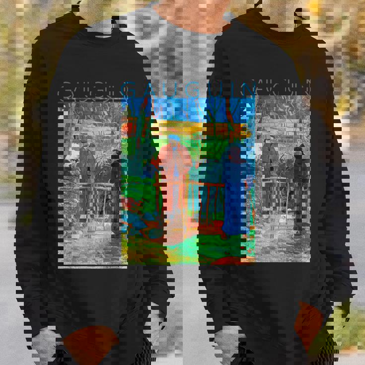 こんにちはゴーギャンさん スウェットシャツ 彼への贈り物