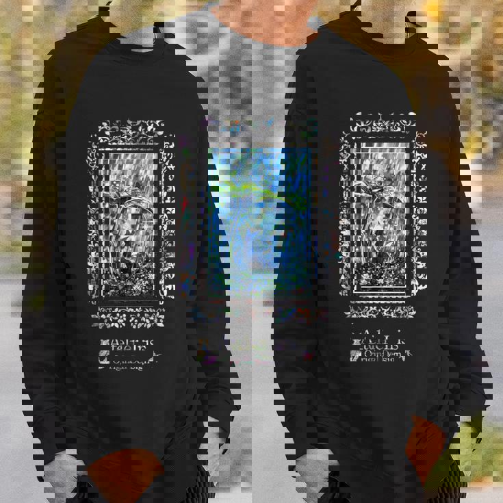 じっと雨宿り 猫 雨 スウェットシャツ 彼への贈り物