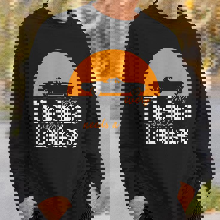 すべてのテルマにはルイーズが必要-ベストフレンズ スウェットシャツ 彼への贈り物