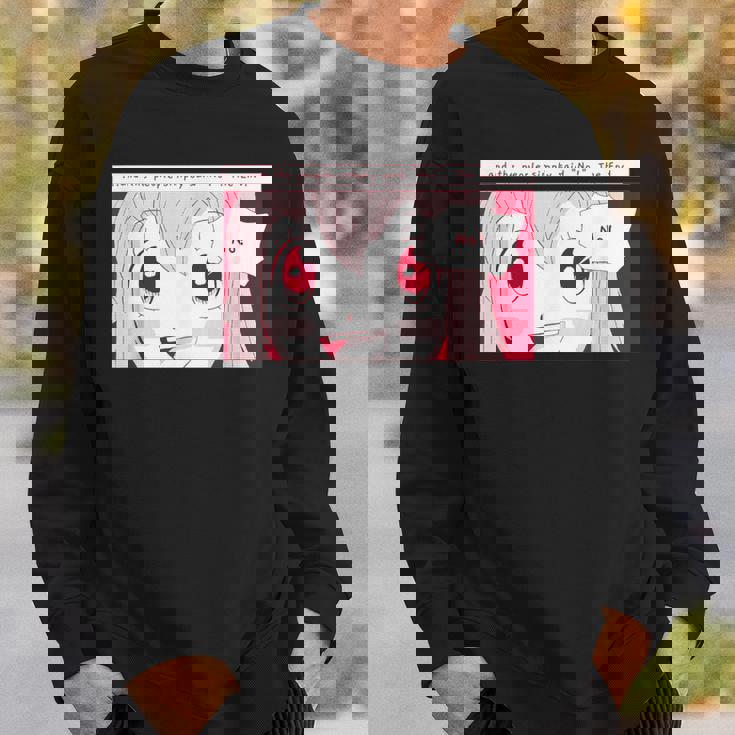 そして人々は単にnoThe End平和と言った。 スウェットシャツ 彼への贈り物