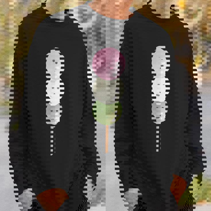 だんご 団子 和菓子 三色団子 三兄弟 だんご好き かわいい おもしろ しろ スウェットシャツ 彼への贈り物