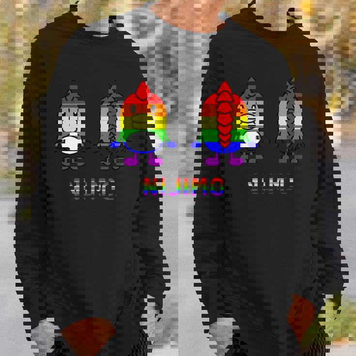 にじモ スウェットシャツ 彼への贈り物