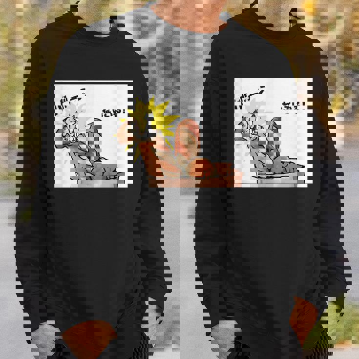 ねこいる！ババーン スウェットシャツ 彼への贈り物