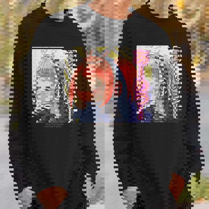 ひなビタスタンプ めう05「あーめう…」 スウェットシャツ 彼への贈り物