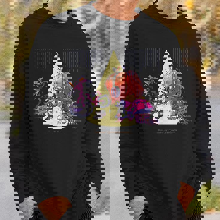 ひなビタスタンプ めう06「めうのもちゃちゃが…」 スウェットシャツ 彼への贈り物