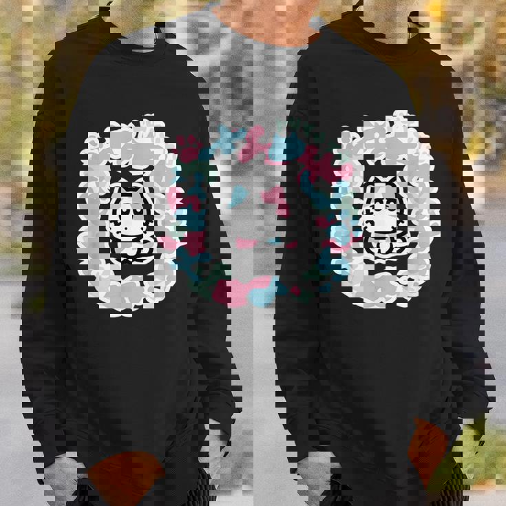 びーえするるる【Bsテレ東公式】カモフラージュ柄tシャツ（ブラック） スウェットシャツ 彼への贈り物