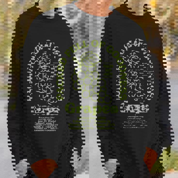 ぶどう スウェットシャツ 彼への贈り物