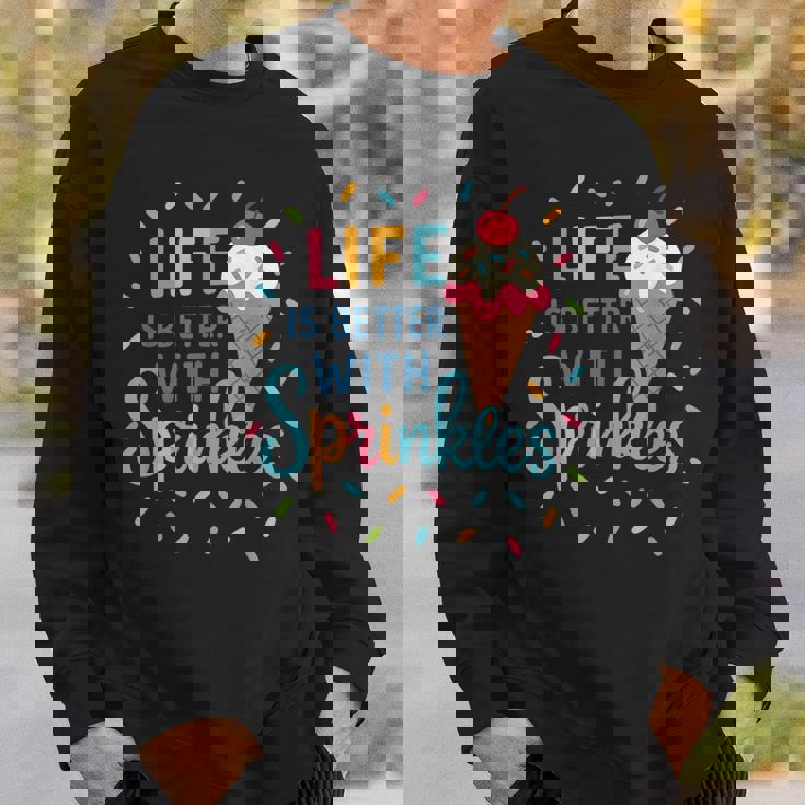 アイスクリーム好きのアイスクリームスクワッド おそろいの家族旅行 スウェットシャツ 彼への贈り物