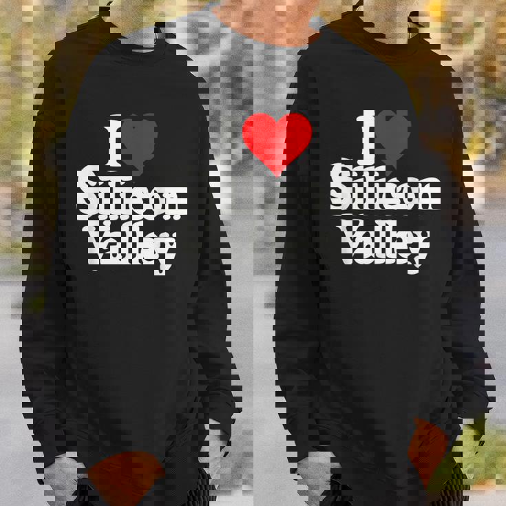 アイラブハートシリコンバレーv カリフォルニア スウェットシャツ 彼への贈り物