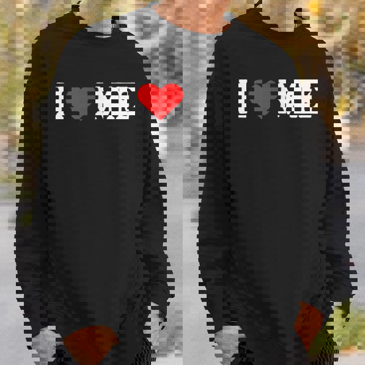 アイラブミー、アイロニックな皮肉のバレンタイン スウェットシャツ 彼への贈り物