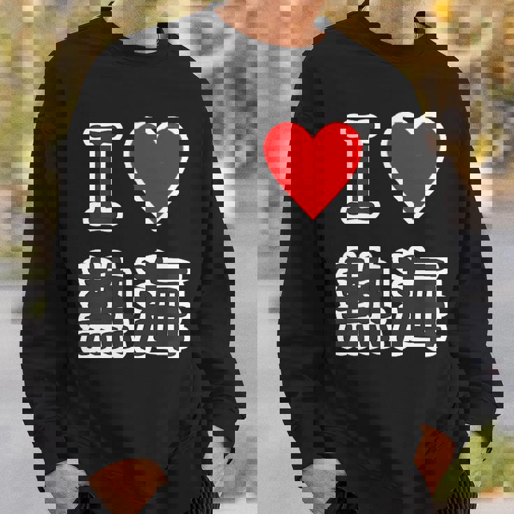 アイラブ・熱海（I Love ハート）【47都道府県・市区町村】ジモtティ 地元愛 お土産 グッズ 面白い スウェットシャツ 彼への贈り物