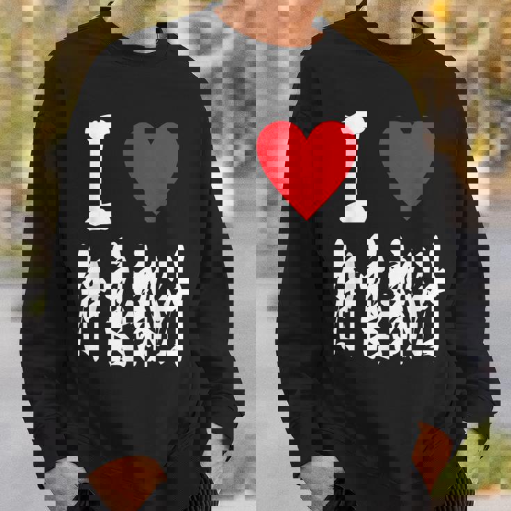 アイラブ伊良部汁 沖縄沖イラブーライ部汁 沖縄 日本 海蛇 スープ スウェットシャツ 彼への贈り物