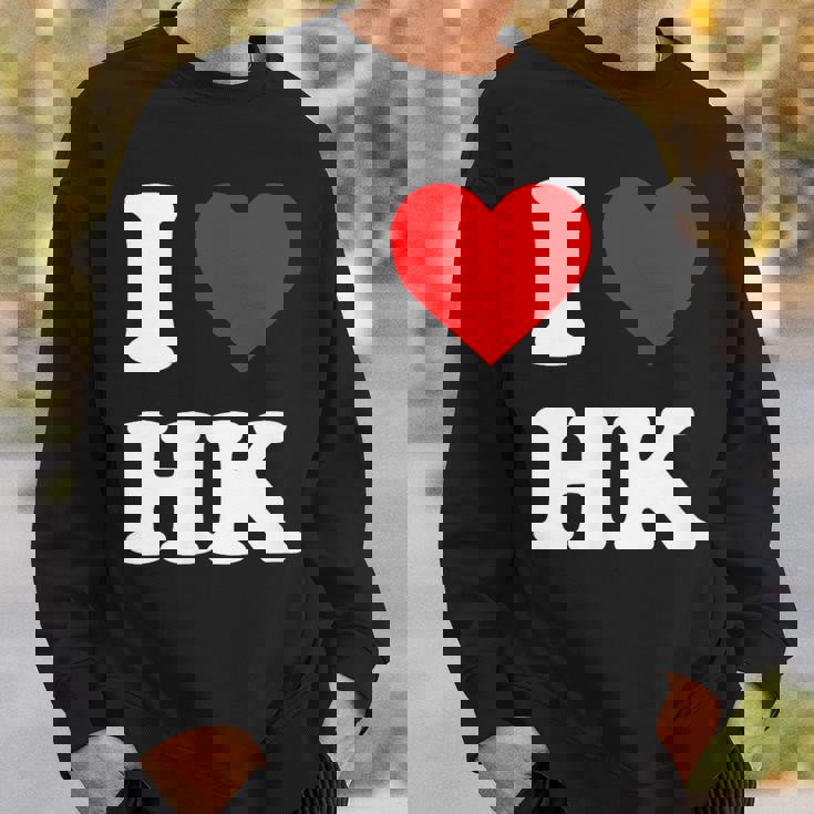 アイ・ラブ Hk アイハート香港 スウェットシャツ 彼への贈り物