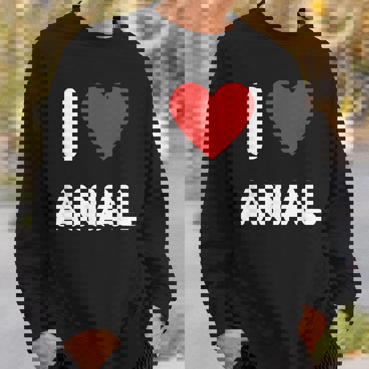 アイ・ラブ・アナル スウェットシャツ 彼への贈り物